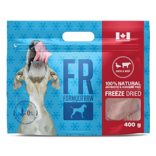 Freeze-Dried Raw Dog Food – Duck and Beef – High Protein, Grain-Free, No Fillers or Additives, Meal Mixer or Topper, Supports Healthy Digestion, Joints, and Coat – 14 oz — Pet Supplies review