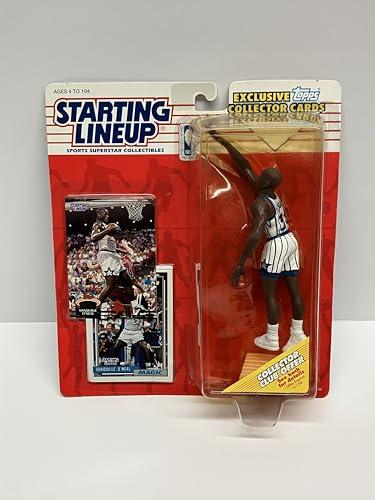 Shaquille O'Neal 1993 ROOKIE Orlando Magic Shaq Starting Lineup Figure with TWO Trading Cards — Sports Cards review