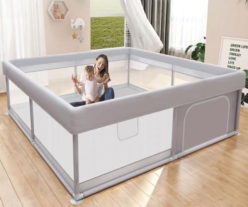 Costzon Baby Playpen, Play Pens for Kids Activity Center, Foldable Large Baby Playard for Indoor and outdoor,fathersdaygift — TikTok Shop Feed review