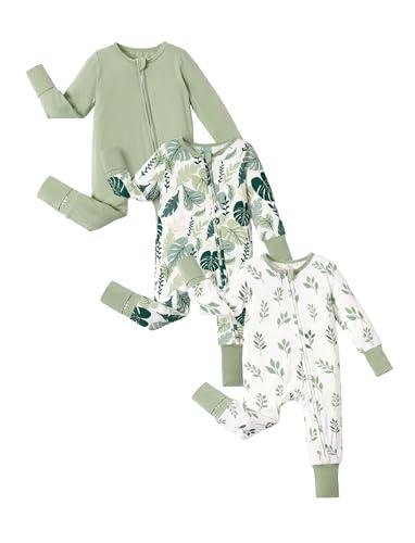PatPat Bamboo Baby Bodysuit Bamboo Kids Pajamas Set Animal-patterned Baby One-piece Clothing — TikTok Shop Feed review