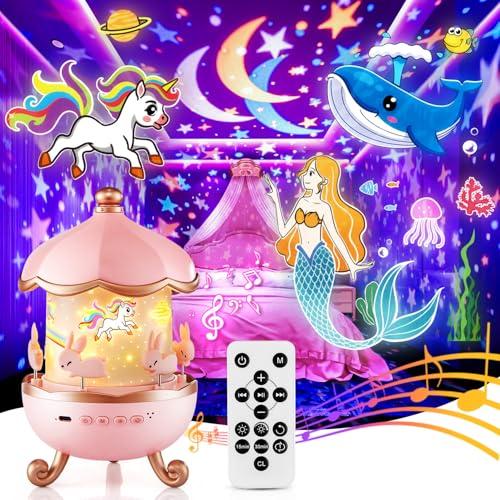 Onefire Kids Gift Kids Night Light,with 15 Films+15 White Noises,Remote Control,Baby Night Light Projector,Perfect Gifts for kids,Baby Christmas Gifts — TikTok Shop Feed review