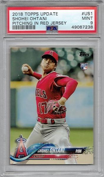 2018 Topps Update Baseball #US1 Shohei Ohtani Rookie Card Graded PSA 9 Mint — Collectibles & Fine Art review