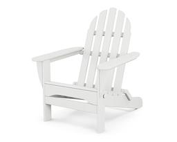 POLYWOOD AD5030WH Classic Folding Adirondack Chair